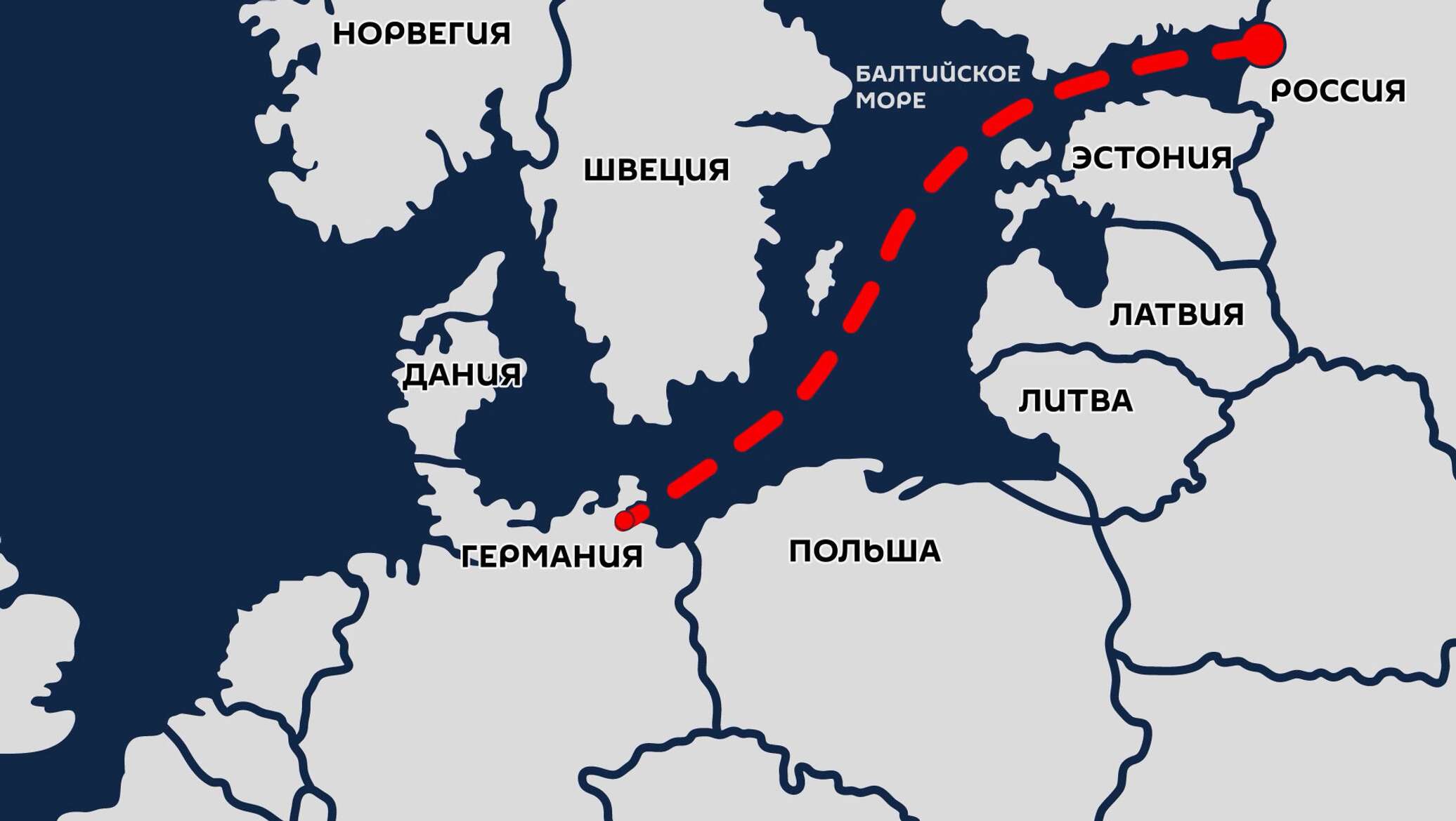 Северный поток 2 сколько осталось достроить карта