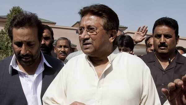 Бывший президент Пакистана Первез Мушарраф - Sputnik Latvija