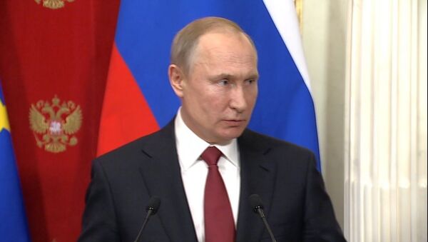 Путин подробно описал ужасы, которые повлечет за собой война на Ближнем Востоке - Sputnik Latvija