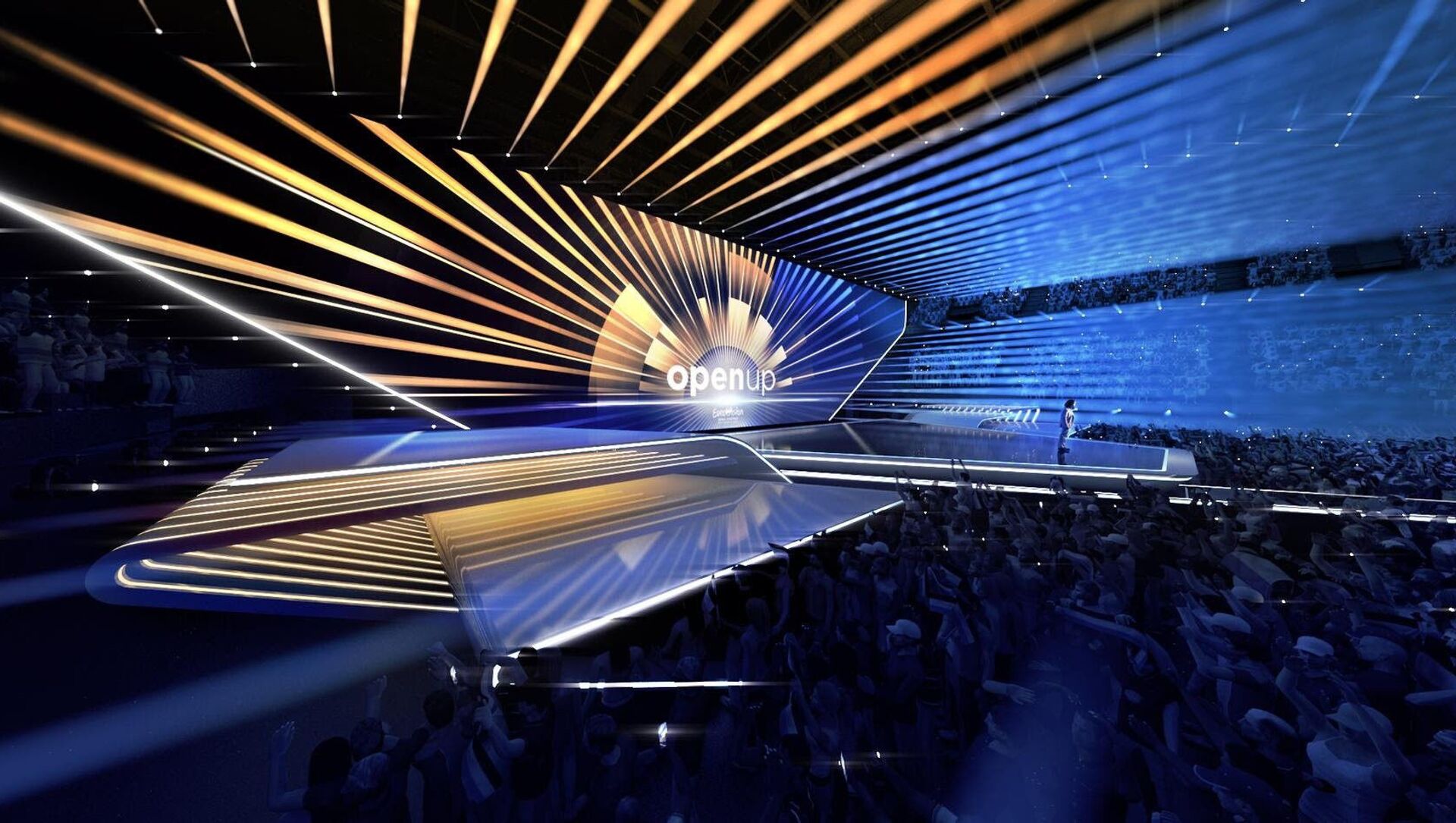 Eurovision 2020 stage design. - Sputnik Латвия, 1920, 01.04.2021