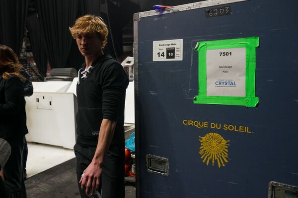 За кулисами шоу Кристалл Cirque du Soleil. За кулисами шоу Кристалл Cirque du Soleil. - Sputnik Латвия