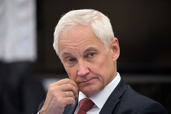 Помощник президента РФ Андрей Белоусов Помощник президента РФ Андрей Белоусов - Sputnik Латвия