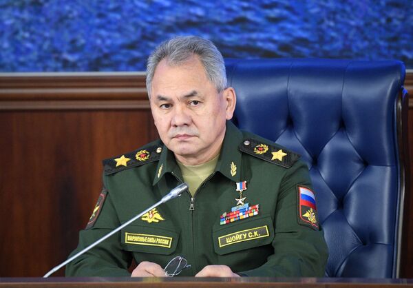 Министр обороны РФ, генерал армии Сергей Шойгу Министр обороны РФ, генерал армии Сергей Шойгу - Sputnik Латвия