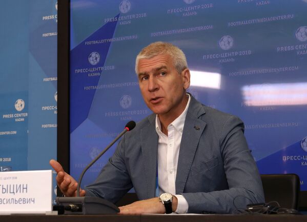 Министр спорта РФ Олег Матыцин Министр спорта РФ Олег Матыцин - Sputnik Латвия