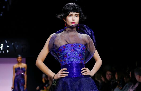 Неделя моды в Париже Haute Couture: Armani Prive Неделя моды в Париже Haute Couture: Armani Prive - Sputnik Латвия