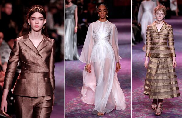 Неделя моды в Париже Haute Couture: Dior Неделя моды в Париже Haute Couture: Dior - Sputnik Латвия