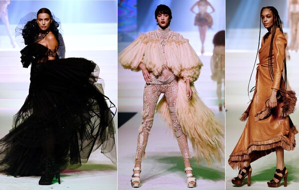 Неделя моды в Париже Haute Couture: Jean Paul Gaultier Неделя моды в Париже Haute Couture: Jean Paul Gaultier - Sputnik Латвия