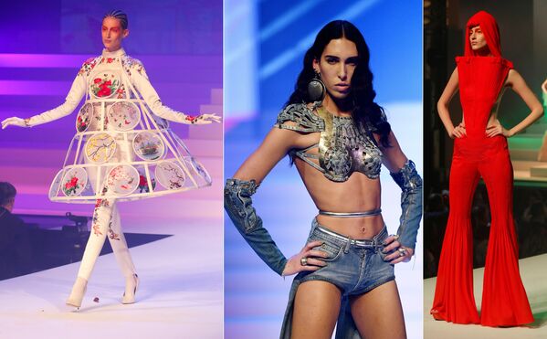 Неделя моды в Париже Haute Couture: Jean Paul Gaultier Неделя моды в Париже Haute Couture: Jean Paul Gaultier - Sputnik Латвия