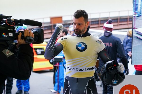 Мартинс Дукурс чемпион Кубка мира по скелетону - 2019/2020 Мартинс Дукурс чемпион Кубка мира по скелетону - 2019/2020 - Sputnik Латвия