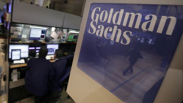 Работа трейдеров компании Goldman Sachs - Sputnik Latvija