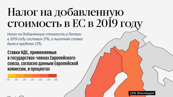 Налог на добавленную стоимость в ЕС в 2019 году - Sputnik Латвия