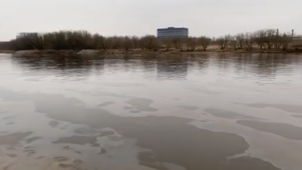 Вторая по величине река Литвы оказалась загрязнена нефтепродуктами - Sputnik Латвия