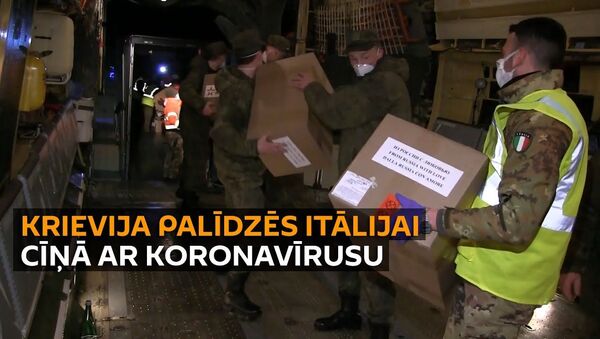Krievija palīdzēs Itālijai cīņā ar koronavīrusu - Sputnik Latvija