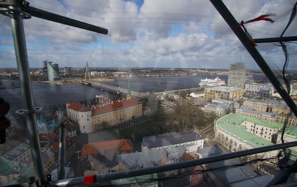 Панорама Риги - вид с церкви Святого Иакова. - Sputnik Латвия