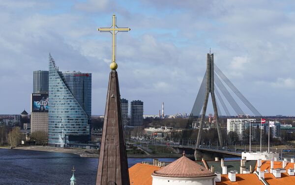 Панорама Риги - вид с церкви Святого Иакова. - Sputnik Латвия