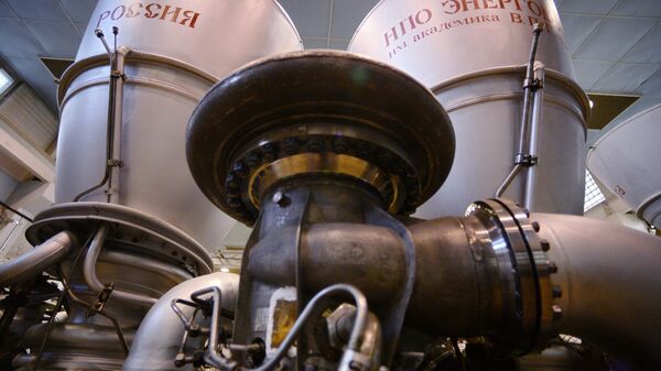 Ракетный двигатель РД-180  - Sputnik Latvija
