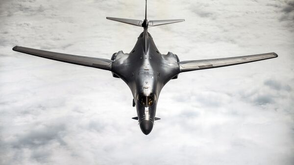 Бомбардировщик B-1 Lancer ВВС США - Sputnik Латвия