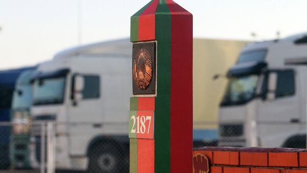 Белорусская граница, архивное фото - Sputnik Латвия