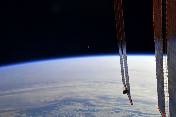 Zeme no Starptautiskās kosmosa stacijas borta   - Sputnik Latvija