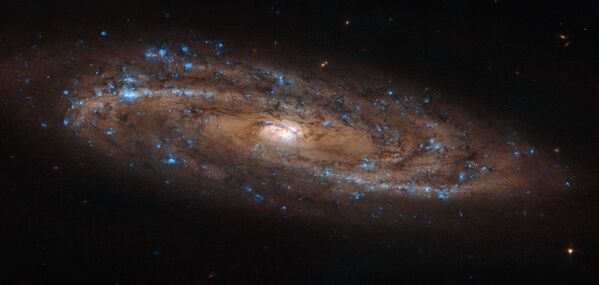 Spirālveida galaktika NGC 4100.= Spirālveida galaktika NGC 4100.= - Sputnik Latvija