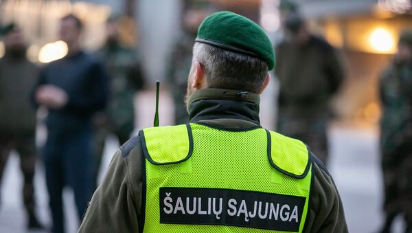 Полицейский города Шяуляй, Литва - Sputnik Latvija