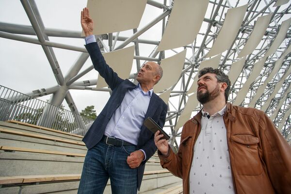 Строительство эстрады в Межапарке близко к завершению: на что нужно еще 23 миллиона евро Строительство эстрады в Межапарке близко к завершению: на что нужно еще 23 миллиона евро - Sputnik Латвия
