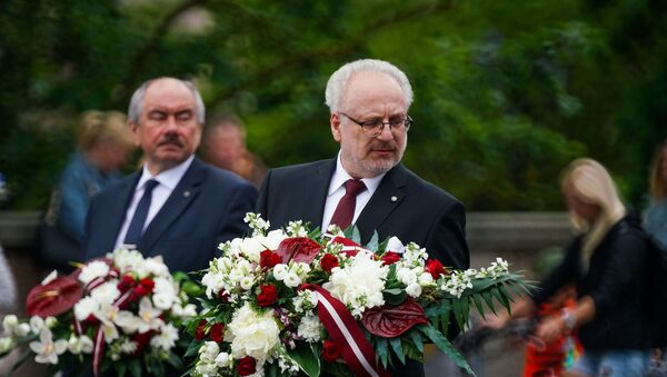 День памяти жертв коммунистического террора в Риге - Sputnik Латвия