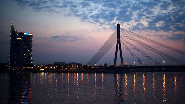 Мост через Даугаву в Риге - Sputnik Латвия