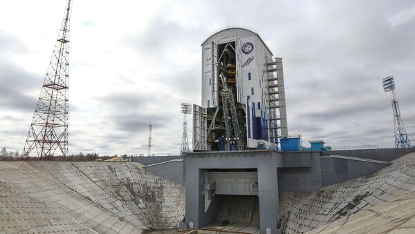 Ракета-носитель Союз-2.1а на стартовой площадке космодрома Восточный - Sputnik Латвия