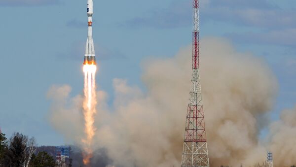 Nesējraķetes starts. Foto no arhīva - Sputnik Latvija