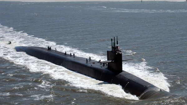 ASV JKS atomzemūdene USS Florida - Sputnik Latvija