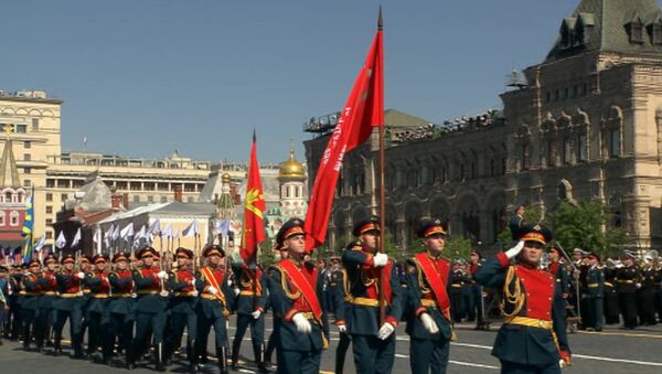 Парад Победы на Красной площади в Москве. Видеотрансляция - Sputnik Латвия
