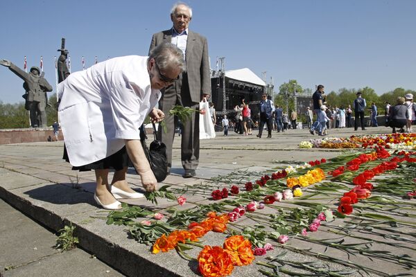 Празднование 9 мая в Риге - Sputnik Латвия