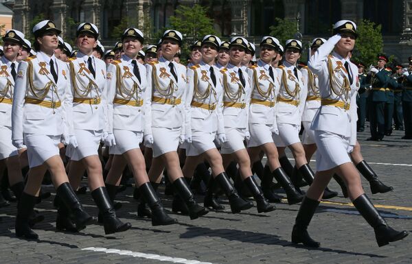 Военный парад в честь 71-й годовщины Победы в ВОВ - Sputnik Латвия