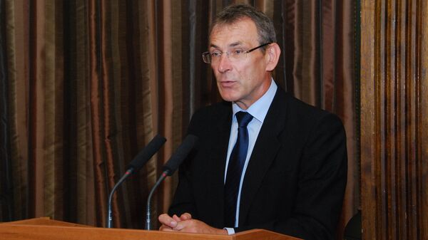 Председатель партии Единство Андрис Пиебалгс - Sputnik Латвия