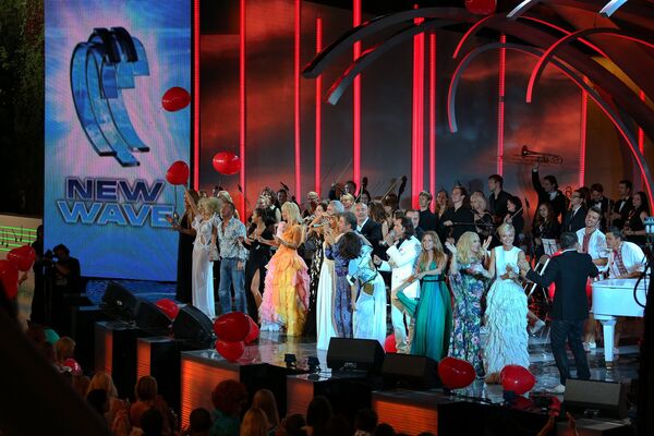 Международный конкурс Новая волна 2012 в Юрмале Международный конкурс Новая волна 2012 в Юрмале - Sputnik Латвия