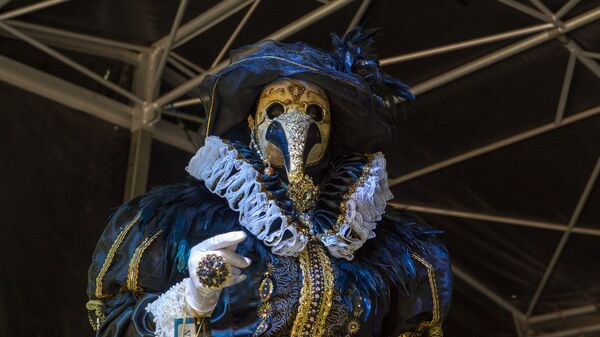 Венецианский карнавал в Таллинне. - Sputnik Latvija