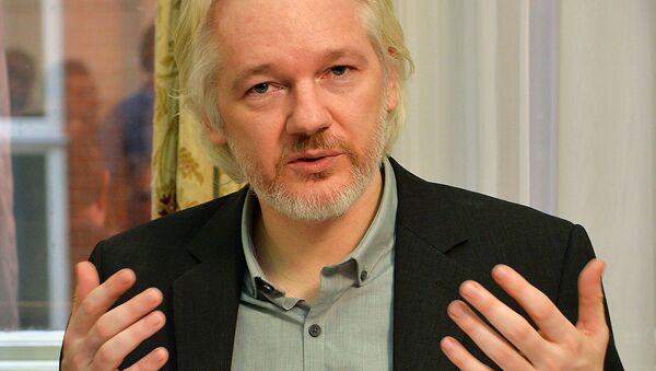 Основатель WikiLeaks Джулиан Ассанж. Архивное фото - Sputnik Латвия
