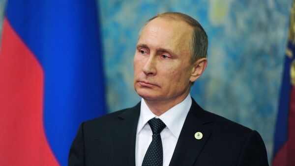 Президент РФ В.Путин - Sputnik Latvija