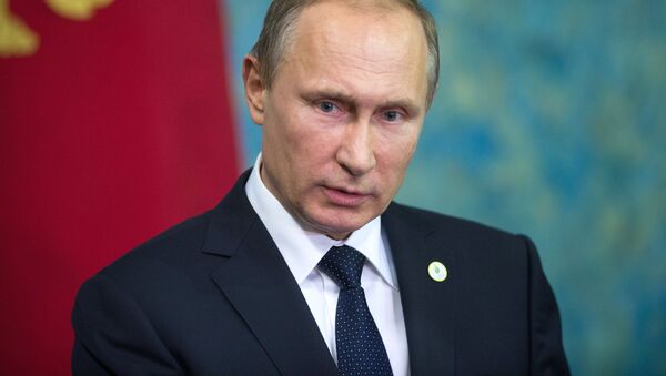 Президент РФ В.Путин - Sputnik Латвия
