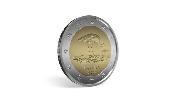 Памятная монета достоинством 2 евро - Sputnik Латвия