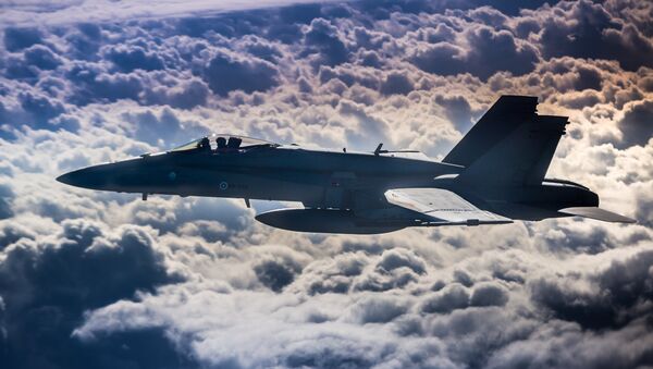 Iznīcinātājs F-18. Foto no arhīva - Sputnik Latvija