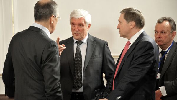 Krievijas vēstnieks Baltkrievijā Aleksandrs Surikovs. Foto no arhīva - Sputnik Latvija