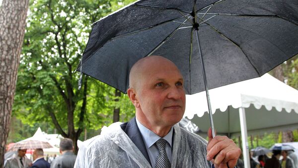 Владимир Соколов на приеме по случаю Дня России в резиденции посольства РФ в Юрмале - Sputnik Латвия