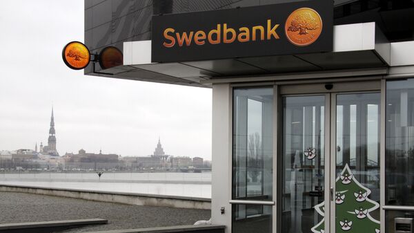 Swedbank ēka Rīgā. Foto no arhīva - Sputnik Latvija