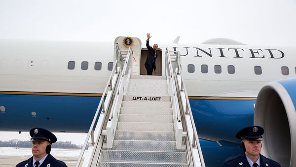 Президент США Барак Обама - Sputnik Latvija
