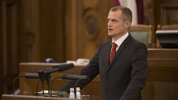 Cпикер парламента Латвии депутат Иварс Зариньш - Sputnik Латвия