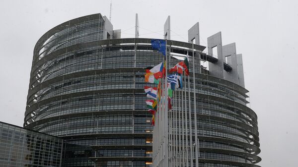 Eiropas Parlamenta ēka Strasbūrā - Sputnik Latvija