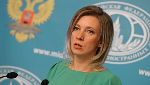 Krievijas Ārlietu ministrijas oficiālā pārstāve Marija Zaharova. Foto no arhīva - Sputnik Latvija