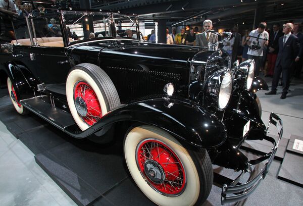 Cadillac V8 1930 года, который также известен как близнец автомобиля Карлиса Улманиса, четвертого президента Латвии - Sputnik Латвия